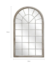 Charles Bentley Natural Garden Single Arch Mirror - Image 3 of 3