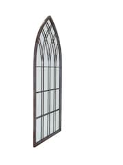 Charles Bentley Grey Outdoor Arch Garden Mirror - Image 2 of 3