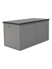 Charles Bentley Beige 190L Outdoor Plastic Garden Storage Box - Image 4 of 6
