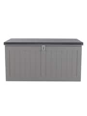 Charles Bentley Beige 190L Outdoor Plastic Garden Storage Box - Image 5 of 6