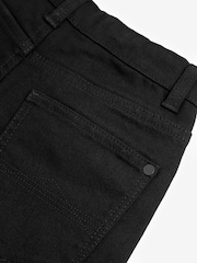 Black Wide Fit Stretch Jeans (3-17yrs) - Image 4 of 4