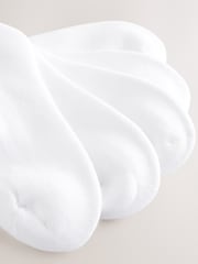 White Cushioned Footbed Sports Trainers Socks 5 Pack - Image 5 of 5