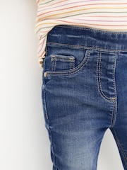Mid Blue Denim 1 Pack Elasticated Waist Jeggings (3mths-7yrs) - Image 4 of 9