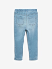 Light Blue Denim 1 Pack Elasticated Waist Jeggings (3mths-7yrs) - Image 6 of 7