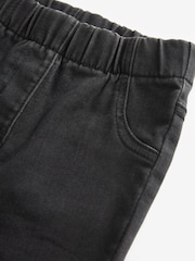 Black Denim 1 Pack Elasticated Waist Jeggings (3mths-7yrs) - Image 7 of 7