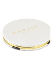 Radley London Radley Evergreen White Compact Mirror - Image 3 of 3