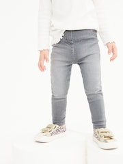 siva Denim - Jeggings z elastičnim pasom (3mesecev-7leto) - Slika 2 iz 6