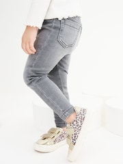 siva Denim - Jeggings z elastičnim pasom (3mesecev-7leto) - Slika 4 iz 6