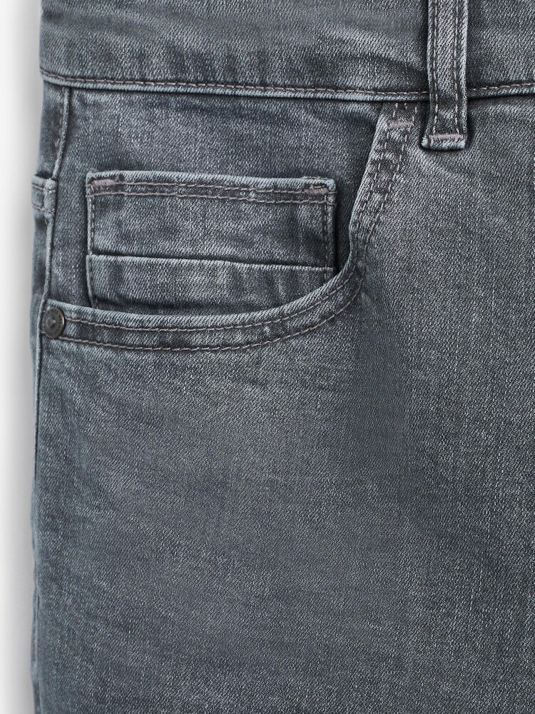 Grey Skinny Fit Essential Stretch Jeans - Image 7 of 7