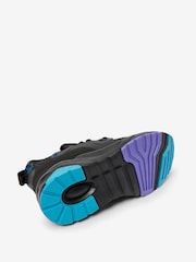 Black/Lime Gamer Elastic Lace Trainers - Image 4 of 4