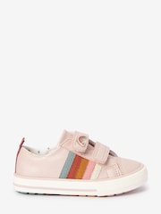 Muted Pink Rainbow Wide Fit (G) Trainers - Image 1 of 4