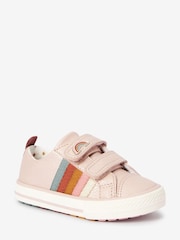 Muted Pink Rainbow Wide Fit (G) Trainers - Image 2 of 4