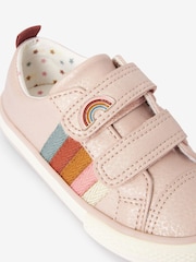 Muted Pink Rainbow Wide Fit (G) Trainers - Image 4 of 4