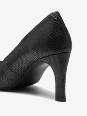 Black Regular/Wide Fit Forever Comfort® with Motionflex Leather Courts - Image 4 of 5