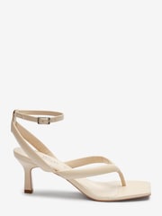 Buttermilk Cream Forever Comfort® Signature Padded Toe Post Sandals - Image 5 of 7