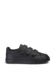 Kickers Black Tovni Trip School Shoes - Image 1 of 7