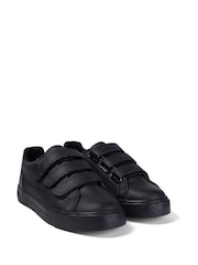 Kickers Black Tovni Trip School Shoes - Image 3 of 7