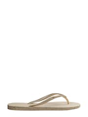 Havaianas Slim Sparkle Flip Flops - Image 2 of 8