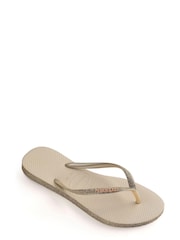 Havaianas Slim Sparkle Flip Flops - Image 3 of 8