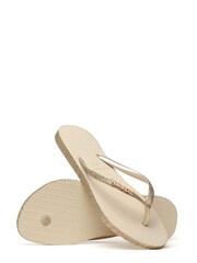 Havaianas Slim Sparkle Flip Flops - Image 5 of 8