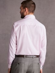 Pink Signature Premium 100% Cotton Textured Long Sleeve Single Cuff Shirt - Image 3 of 8