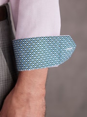Pink Signature Premium 100% Cotton Textured Long Sleeve Single Cuff Shirt - Image 5 of 8