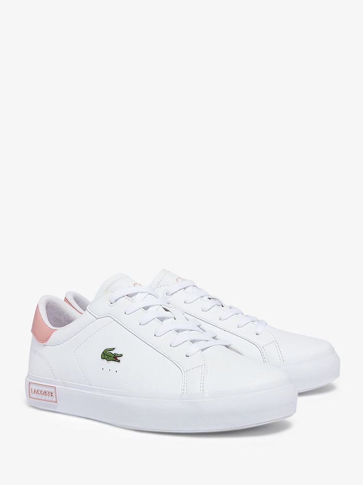 Lacoste детская Белый Кроссовки Powercourt - Изображение 2 из 5