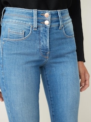 Mid Blue Lift, Slim And Shape Skinny Jeans - Image 3 of 5