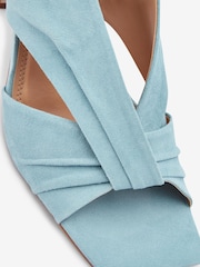 Signature Leather Twist Detail Sandals - Image 6 of 6
