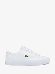 Lacoste Gripshot Nappa Leather White Trainers - Image 1 of 5