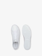 Lacoste Gripshot Nappa Leather White Trainers - Image 5 of 5