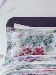 Clarke & Clarke Purple Fiore Duvet Cover and Pillowcase Set - Image 2 of 4