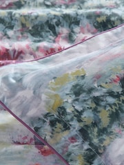 Clarke & Clarke Purple Fiore Duvet Cover and Pillowcase Set - Image 3 of 4