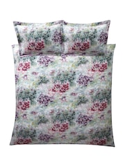 Clarke & Clarke Purple Fiore Duvet Cover and Pillowcase Set - Image 4 of 4