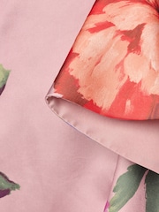 Adrianna Papell Pink Printed Mikado Gown - Image 3 of 6