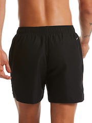 Nike Black Logo Lap 5 Inch Volley Swim Shorts - Image 4 of 5