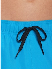 Nike Blue Logo Lap 5 Inch Volley Swim Shorts - Image 4 of 7