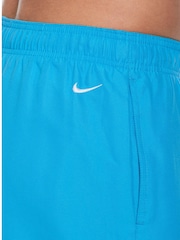 Nike Blue Logo Lap 5 Inch Volley Swim Shorts - Image 7 of 7