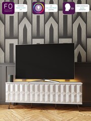 Frank Olsen White Elevate Smart LED TV Stand - Image 1 of 5