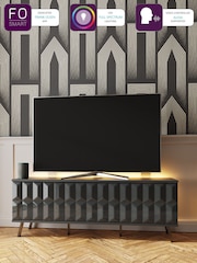 Frank Olsen Grey Elevate Smart LED TV Stand - Image 2 of 5