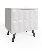 Frank Olsen White Elevate Smart LED Side Table - Image 3 of 5