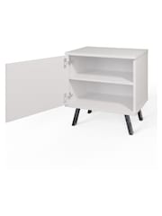 Frank Olsen White Elevate Smart LED Side Table - Image 5 of 5
