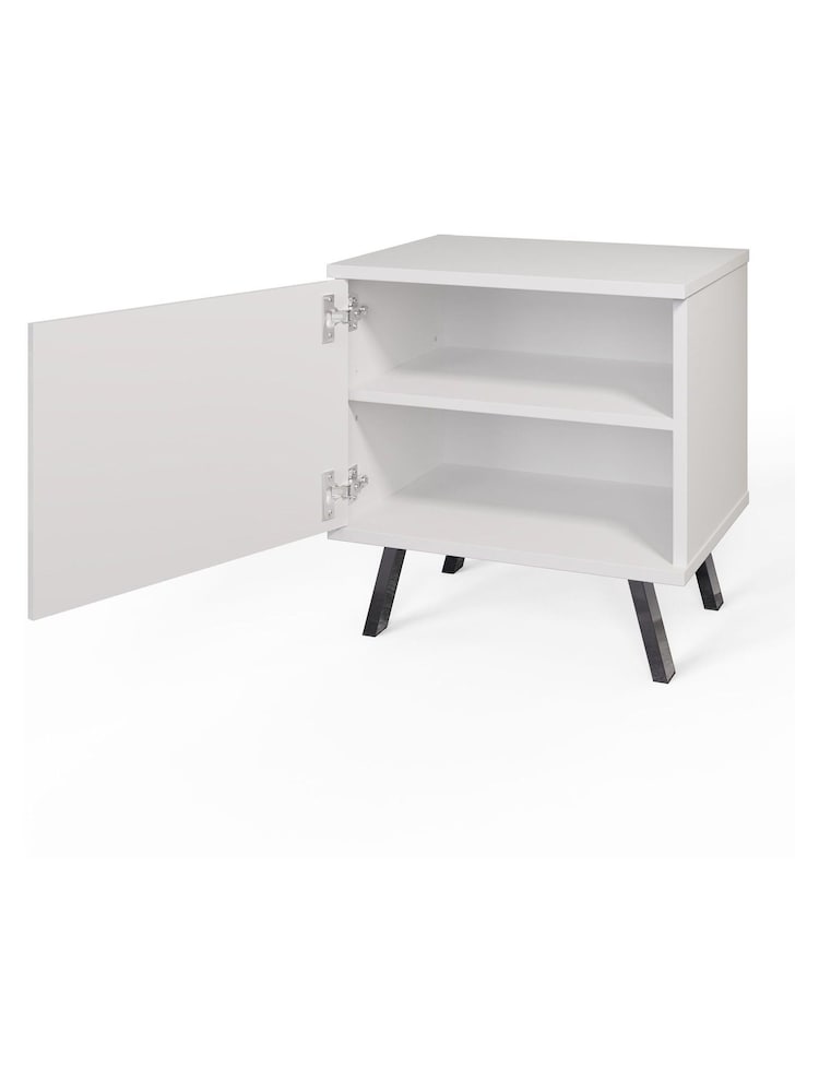 Frank Olsen White Elevate Smart LED Side Table - Image 5 of 5