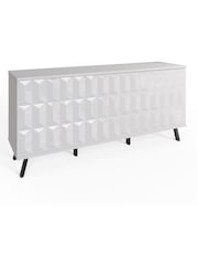 Frank Olsen White Elevate Smart LED Sideboard - Image 3 of 5