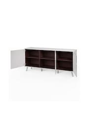 Frank Olsen White Elevate Smart LED Sideboard - Image 8 of 10