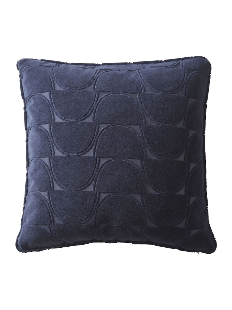 Studio G Blue Lucca Geo Cushion - Image 1 of 3