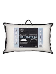 Catherine Lansfield 100% Cotton Home Luxury Multi Relax Pillow - Image 1 of 2