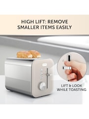 Breville Cream High Gloss Toaster - Image 2 of 2