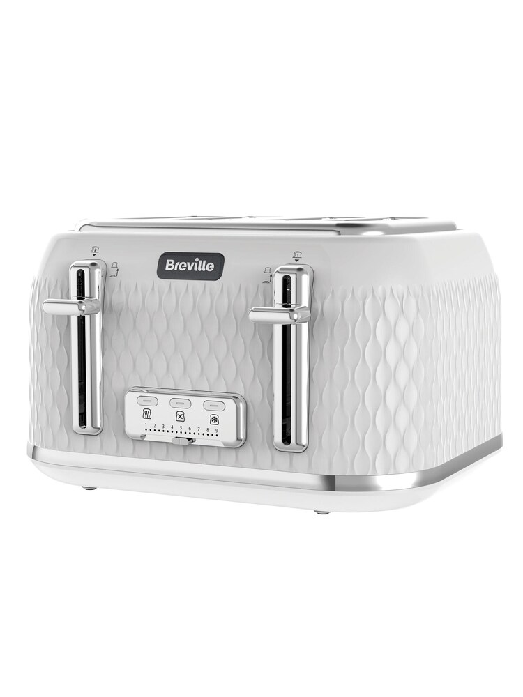Breville White Curve Toaster - Image 1 of 4