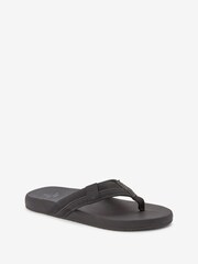 Black Motionflex Flip Flops - Image 3 of 5